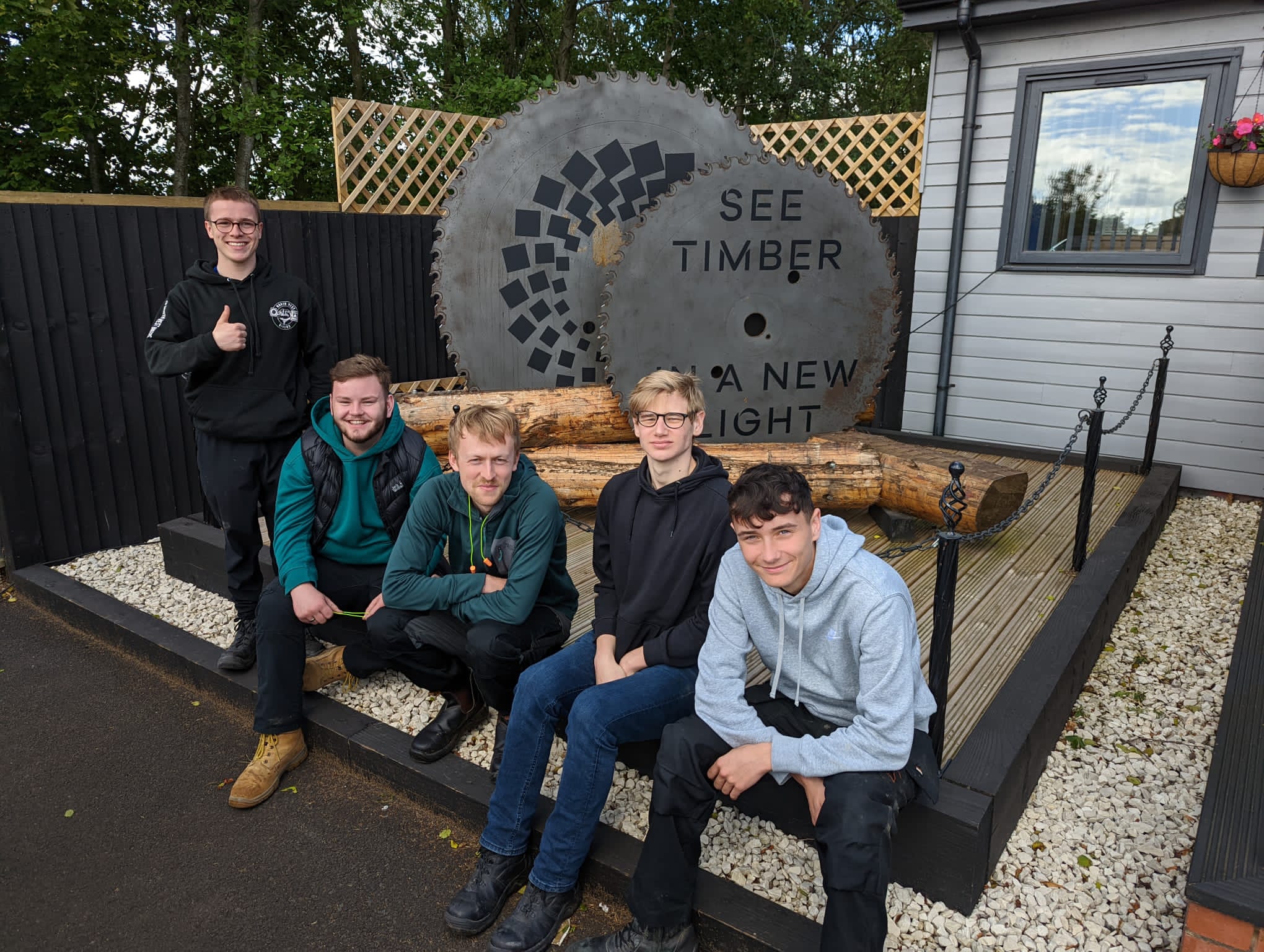 Carlisle College Joinery Students Visit Local Sawmill Facilities
