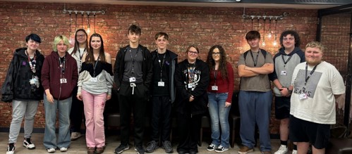 West Lancashire College students