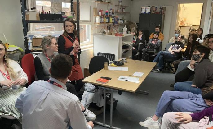 Just R Creative Company 'Inspire' Carlisle College Students