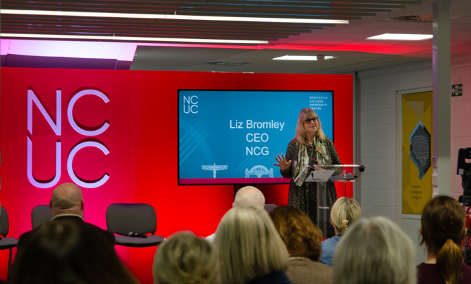 Liz Bromley NCG At Generation North East