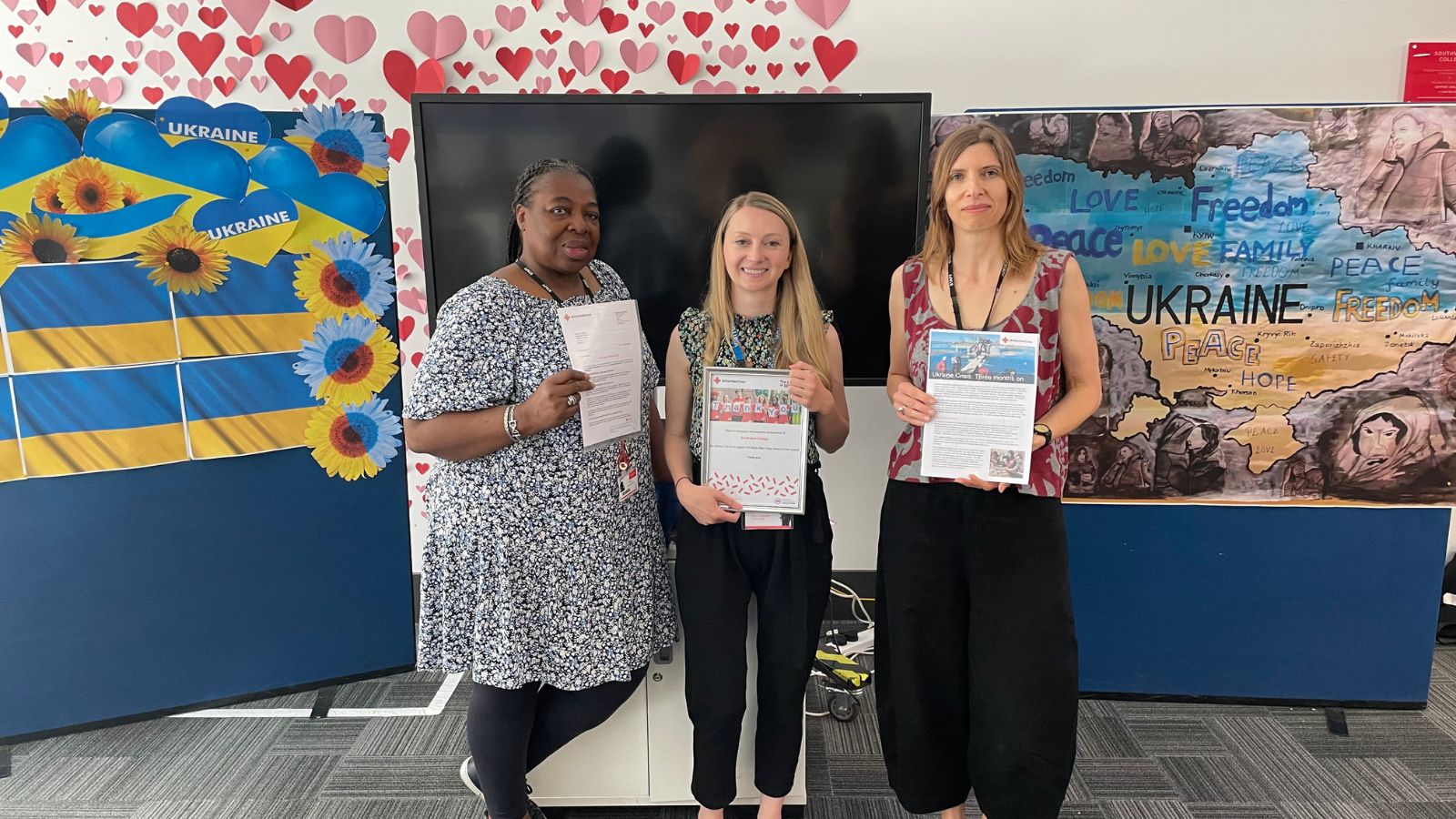 Southwark College Red Cross Certificate